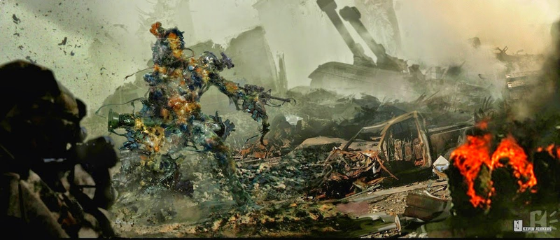 Illustration for article titled Edge Of Tomorrow Art Reveals Tom Cruise Could Have Been A Transformer